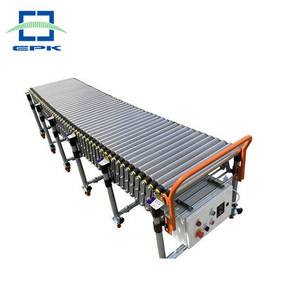 качество  Motorized Heat Resistant Automatic Powered Stainless Steel Driven Flexible Roller Conveyors завод