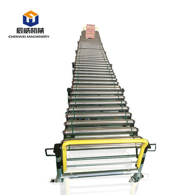 качество  Heat Resistant Stainless Steel Taper Roller Conveyor With 90 Degree Curve Power Roller Conveyor завод