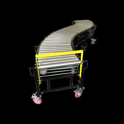 качество  Load 50kg Fireproof Expandable Adjustable Height Flexible Gravity Roller Conveyor завод